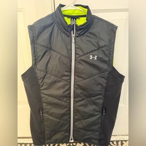 Under Armour Men's Charcoal and Neon Vest